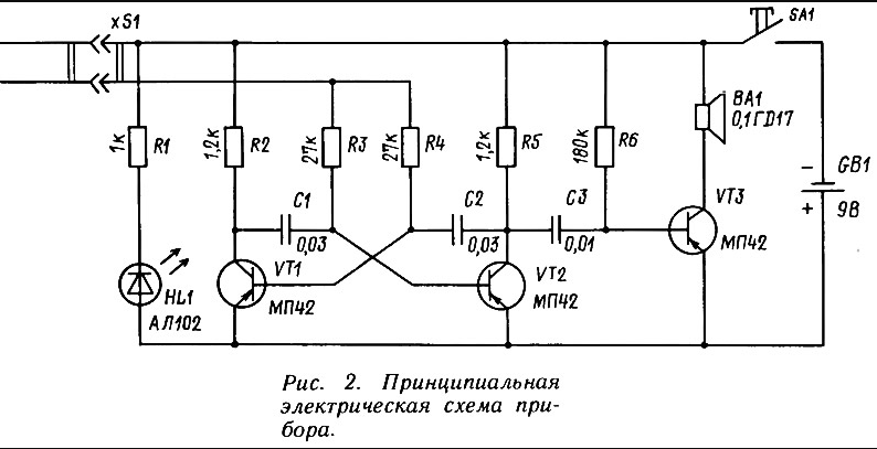 пример схемы устройства